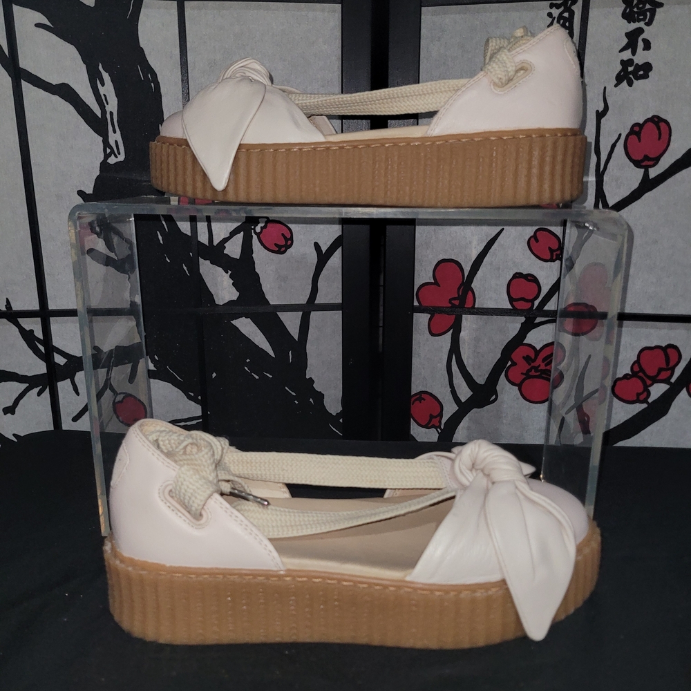 Fenty Puma By Rihanna Bow Creeper Pink Oatmeal